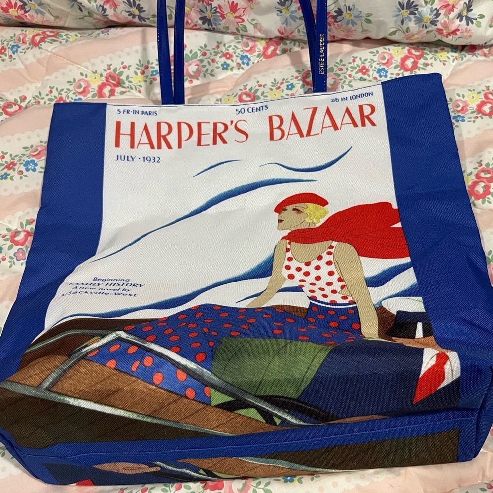 Harpers’ Bazaar for Estée Lauder Tote Bag - Picture 3 of 5